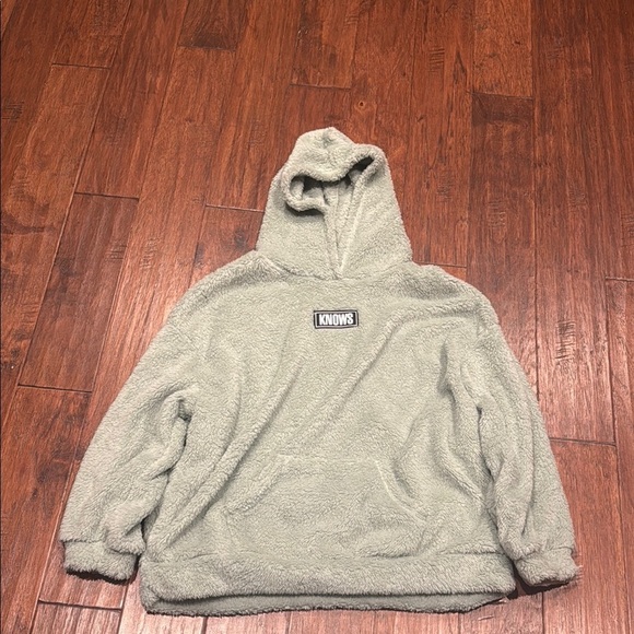 Green Women’s Hooded Sweater - Picture 6 of 6